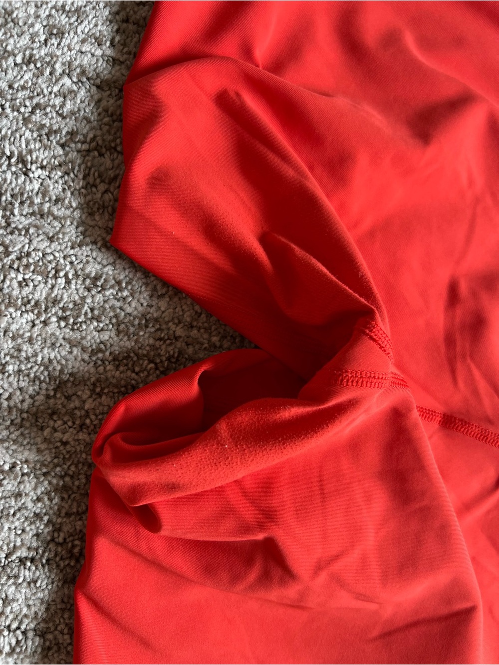 Janji Orange Groundwork Performance Leggings - Picture 3 of 5